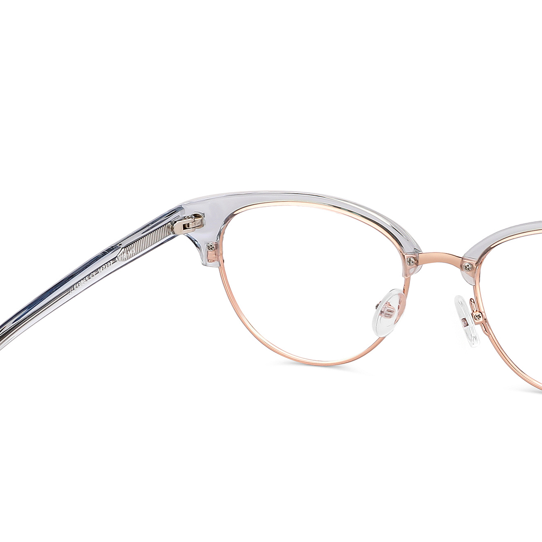 John Jacobs Online Rose Gold Full Rim Cat Eye right side